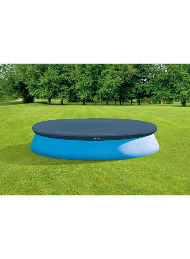 INTEX Pool Cover for 12ft (366 cm) Easy Set Inflatable Swimming Pools - Durable Vinyl Debris Cover 3.66meter - Image 2