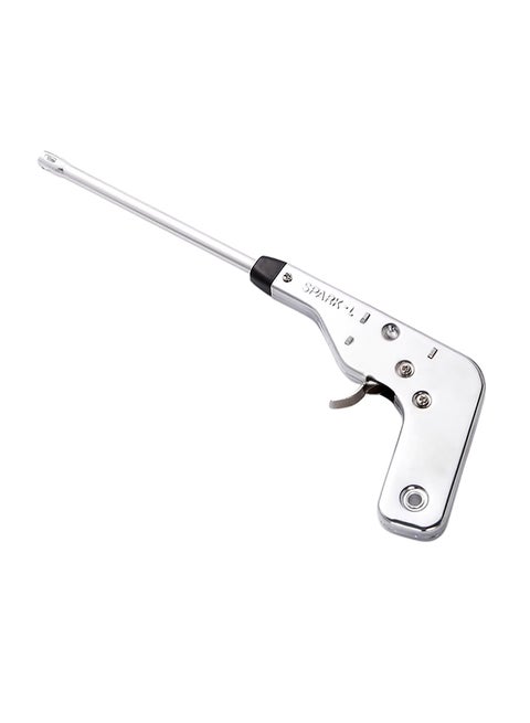 Electronic Gas Lighter Silver