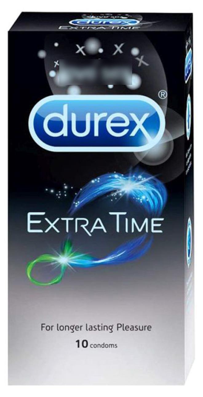 Durex 10-Piece Extra Time Condom - Image 1