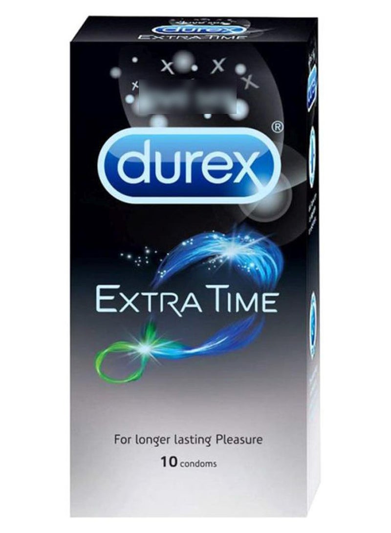 Durex 10-Piece Extra Time Condom - Image 1