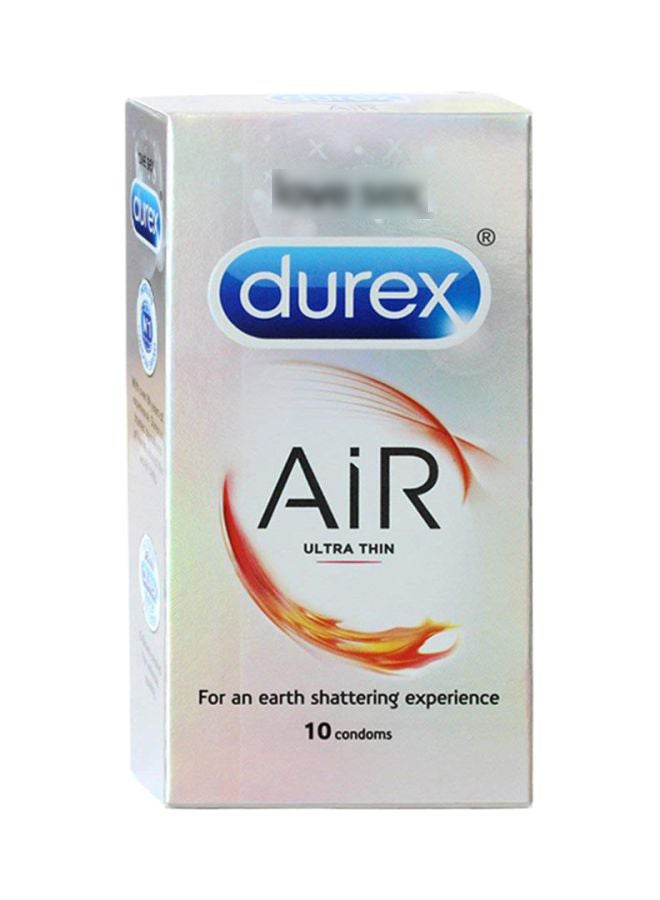 Durex Pack Of 10 Air Ultra Thin Condom  - Image 1