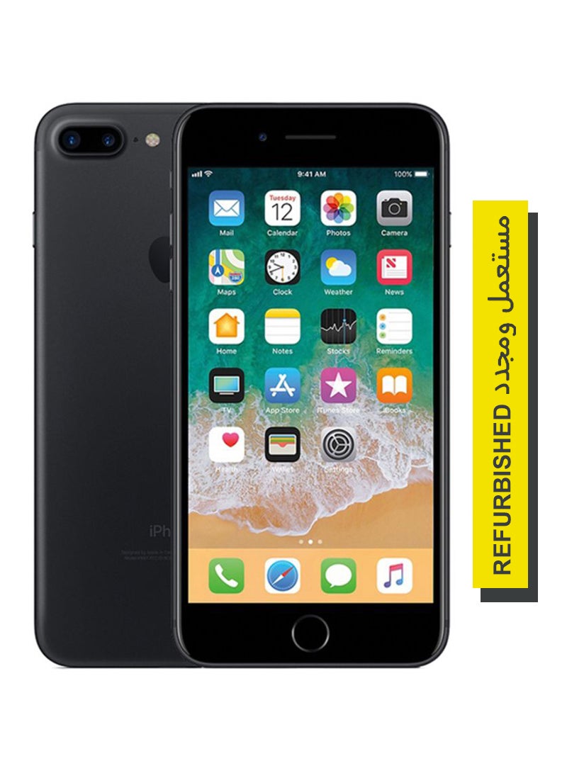 Apple Refurbished - iPhone 7 Plus 128GB Black 4G With Facetime - Image 1