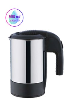 Cyber Travelling Electric Kettle 0.5 L 1000 W CYK-550 Silver/Black  - Image 1