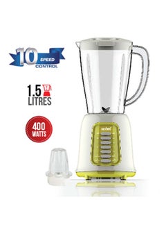 سانفورد خلاط عصائر 2 في 1 1.5 L 400 W SF6820BR BS أبيض  - Image 4