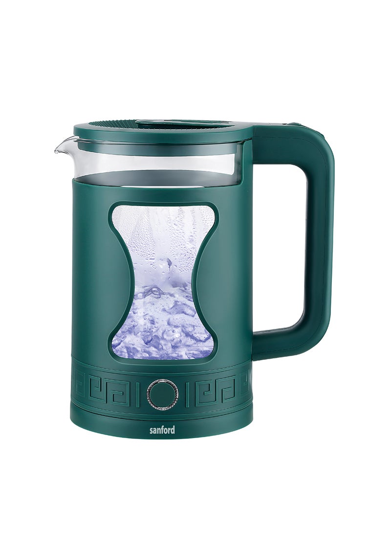 سانفورد غلاية كهربائية بقوّة 1800 واط 1.8 L 1355 W SF3359EK-1.8L BS أبيض/رمادي - Image 1