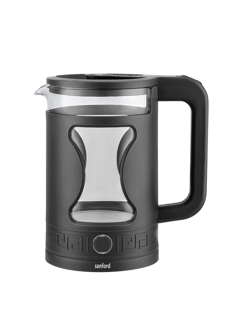 سانفورد غلاية كهربائية بقوّة 1800 واط 1.8 L 1355 W SF3359EK-1.8L BS أبيض/رمادي - Image 2