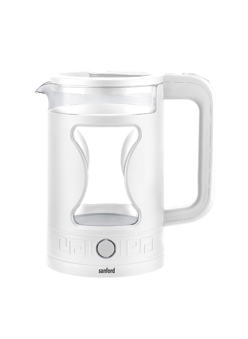 سانفورد غلاية كهربائية بقوّة 1800 واط 1.8 L 1355 W SF3359EK-1.8L BS أبيض/رمادي - Image 4