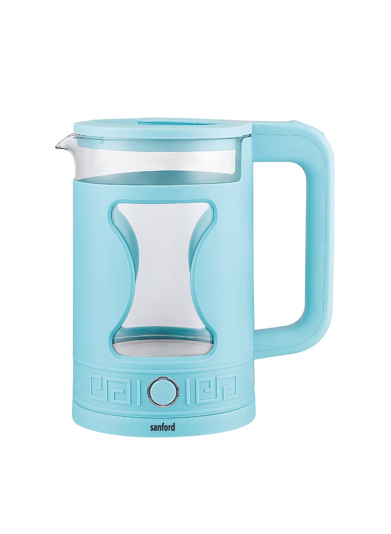 سانفورد غلاية كهربائية بقوّة 1800 واط 1.8 L 1355 W SF3359EK-1.8L BS أبيض/رمادي - Image 3