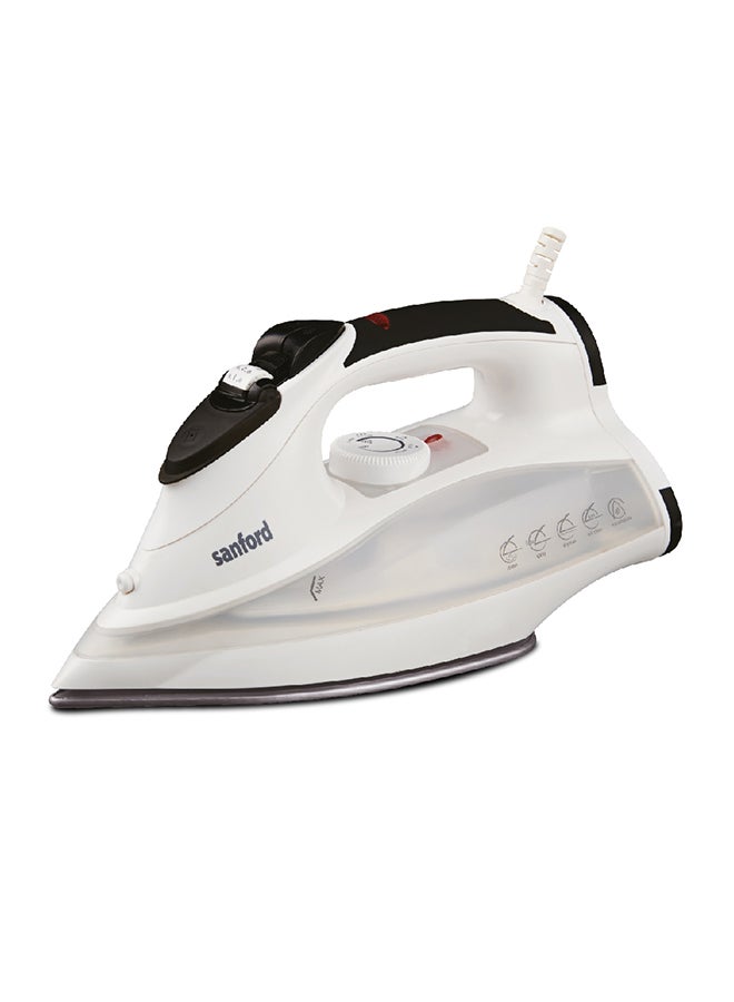 Sanford Steam Iron with Burst Steam,Spray,Dry, Removes Wrinkles, Auto Clean Function, 2 yrs Warranty 390 ml 2200 W SF47SI White  - Image 1