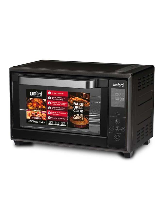 ELECTRIC OVEN 33 L 1800 W SF5622EO BS Black - pnsku/N19906082A/45/_/1697219840/c858487e-6a6a-4147-b0d3-f78b246a2263