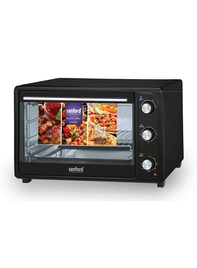 سانفورد فرن كهربائي سعة 45 لتراً وقوة 1800 وات 45 L 1800 W SF3608EO BS أسود - Image 2