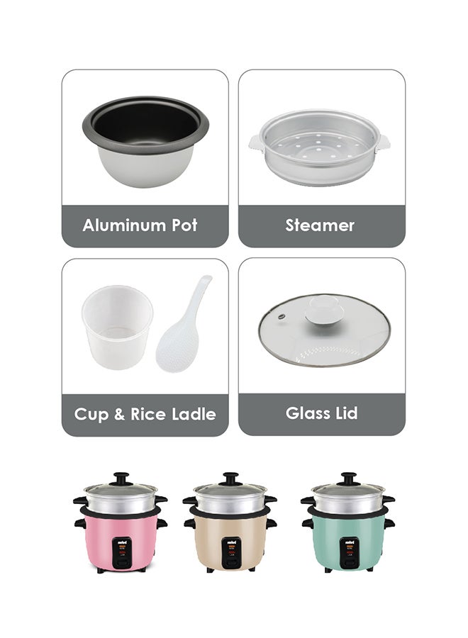 Sanford - RICE COOKER 1 L 400 W SF2511RC-1.0L BS Black, White, Blue ,Red - Image 1