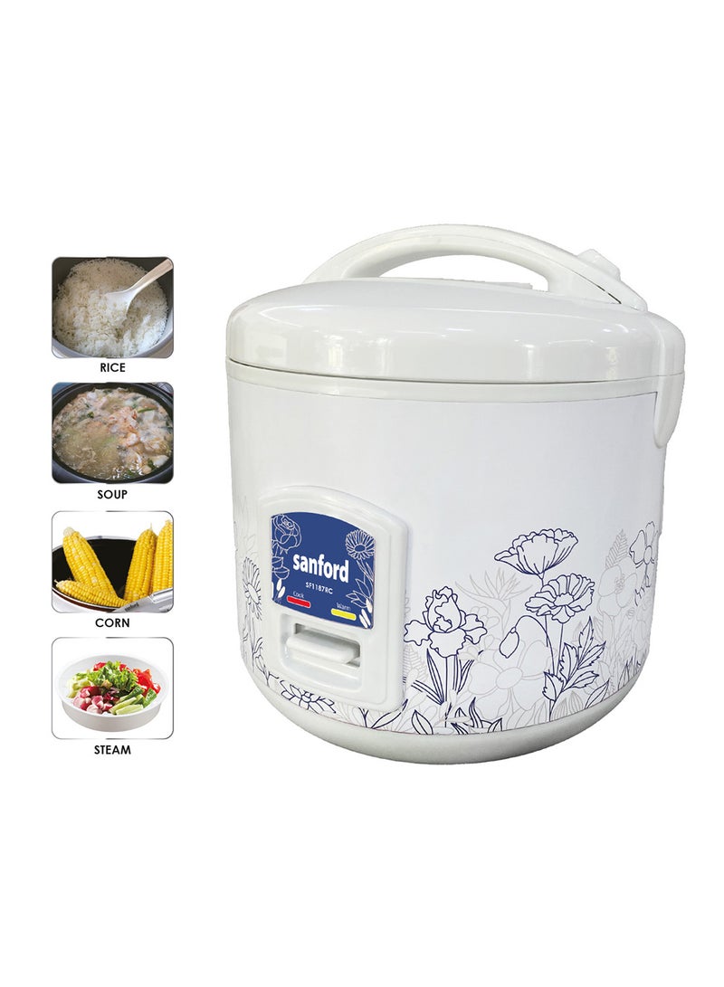 Sanford RICE COOKER 1.5 L 500 W SF1187RC-1.5L BS White  - Image 3