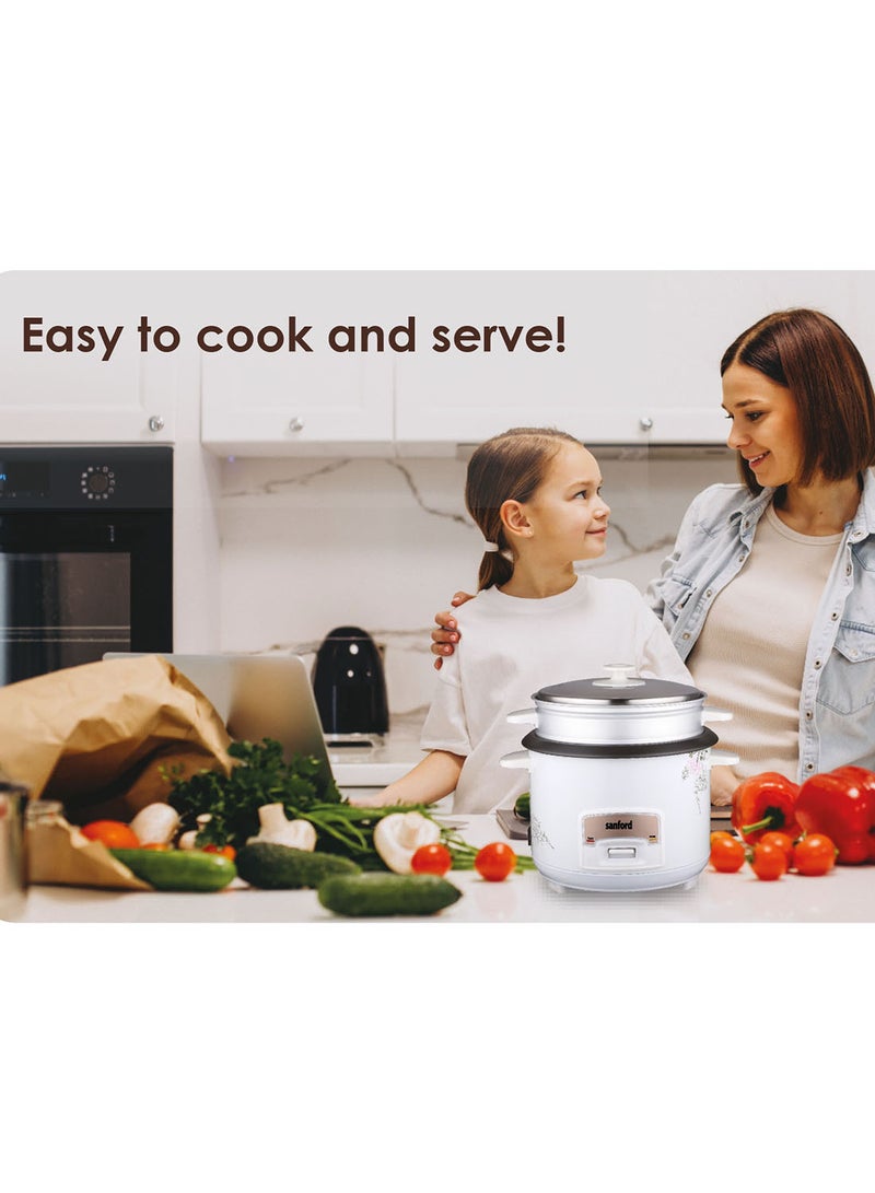 Sanford RICE COOKER 1.8 L 700 W SF2501RC-1.8L BS PINK, BROWN,GREY  - Image 4