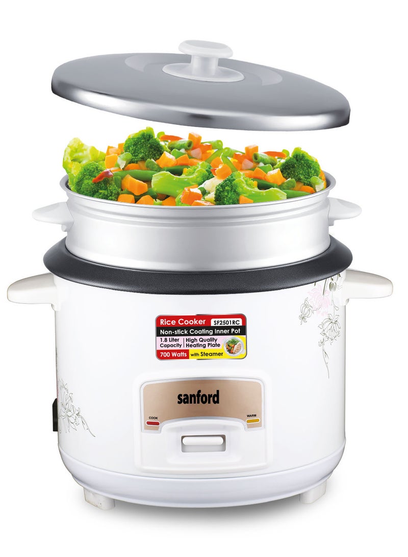 Sanford RICE COOKER 1.8 L 700 W SF2501RC-1.8L BS PINK, BROWN,GREY  - Image 2