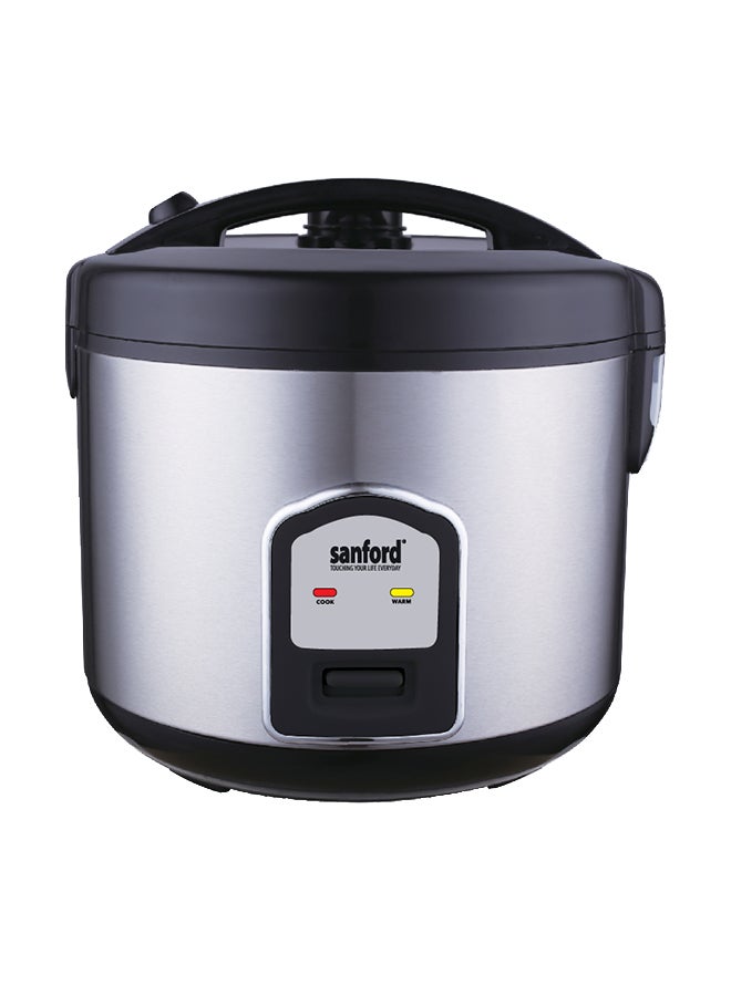 سانفورد جهاز طهي أرز كهربائي 2.8 L 1000 W SF1196RC-2.8L BS أبيض/ أسود  - Image 2