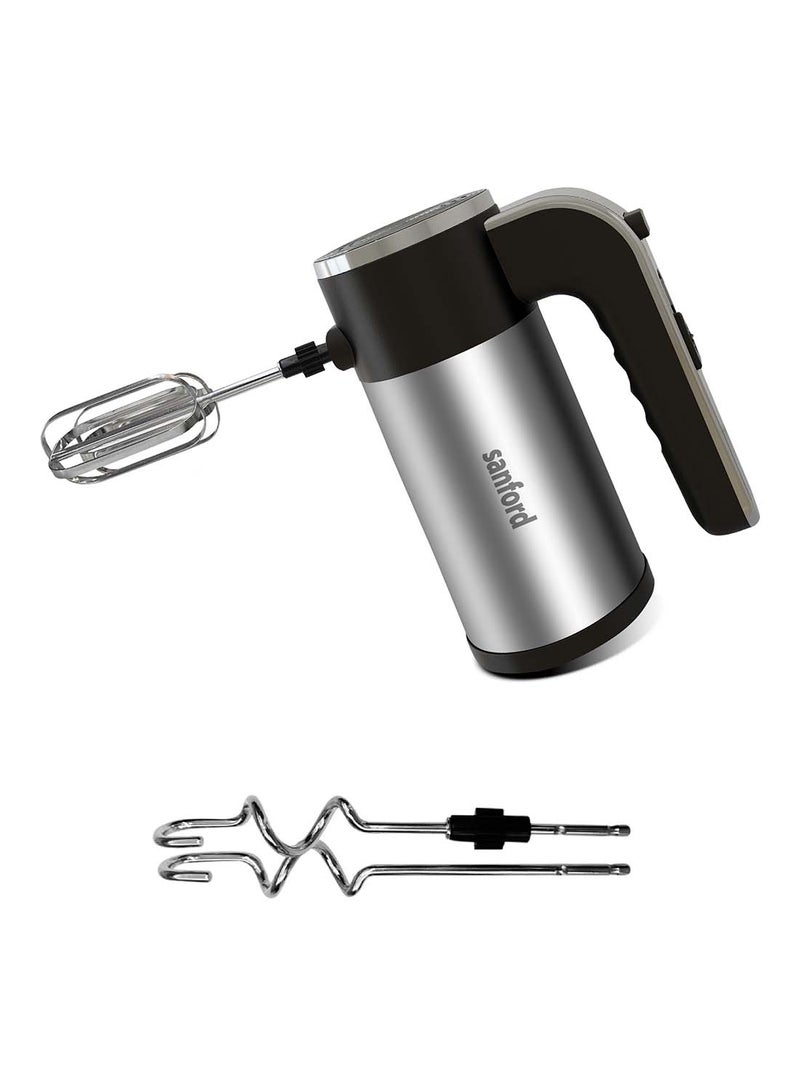 Sanford - 2 in 1 Stand with Detachable Hand Mixer, Stainless Steel Rotating Bowl, 5 Speed Control, Copper Motor 4 L 400 W SF1361SM BS Multicolour - Image 1