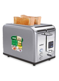 Sanford BREAD TOASTER 2 SLICE WITH BUN WARMER 1050 W SF5746BT BS Silver  - Image 2