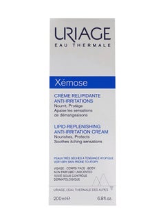 Uriage Xemose Lipid-Replenishing Anti-Irritation Cream 200Ml 200ml  - Image 1