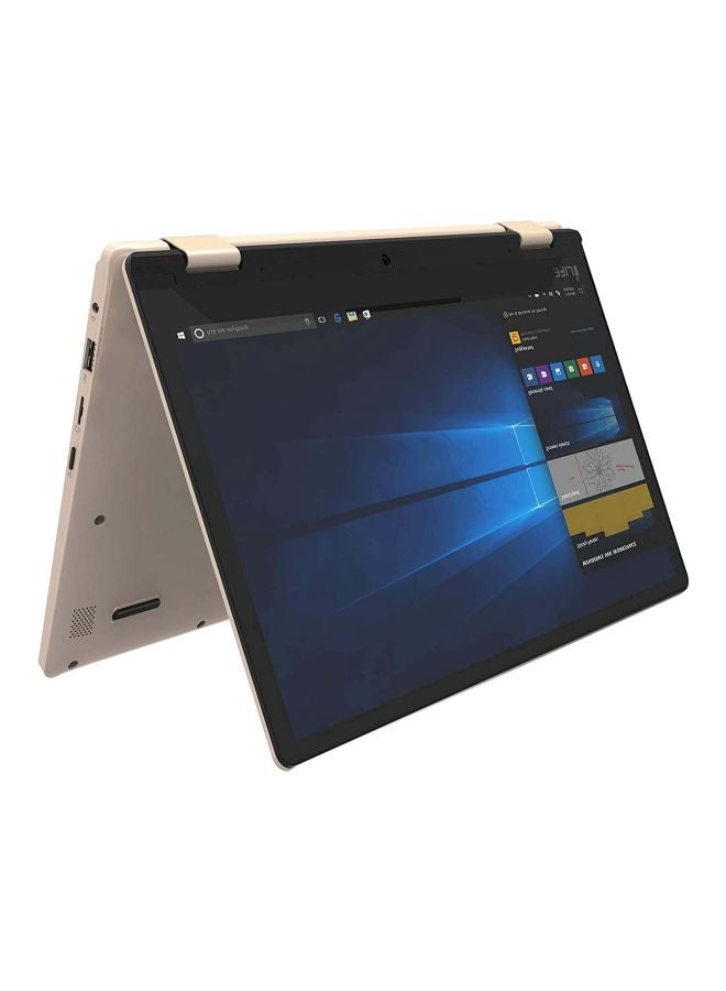 آي لايف كمبيوتر محمول قابل للتحويل زيدنوت برايم بشاشة تعمل باللمس مقاس 11.6 بوصة ومعالج إنتل سيليرون وذاكرة وصول عشوائي سعة 2 غيغابايت وذاكرة eMMC سعة 32 غيغابايت ذهبي - Image 5