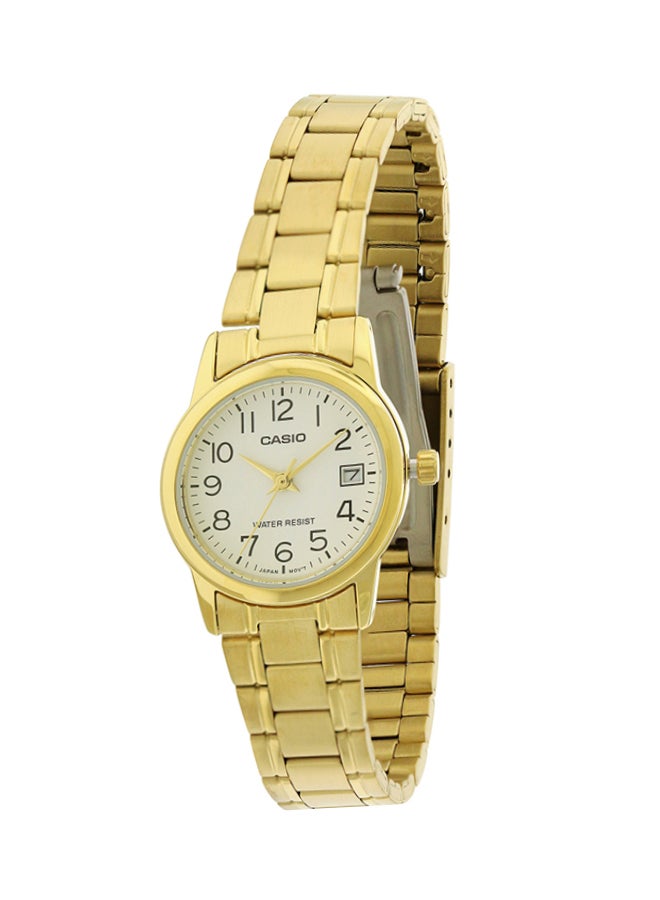 كاسيو ساعة بعقارب مقاومة للماء طراز LTP V002G-7B للنساء - Image 1