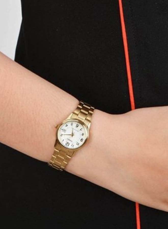 كاسيو ساعة بعقارب مقاومة للماء طراز LTP V002G-7B للنساء - Image 5