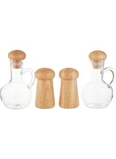 5-Piece Tabletop Accessories Set Beige/Clear - pnsku/N19969036A/45/_/1732199169/e58eda9a-1023-4ac8-b4fb-020395c5676d