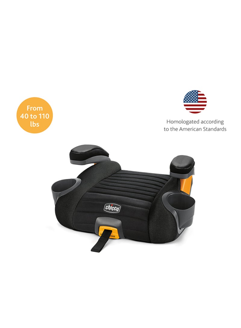Chicco GoFit Plus Booster Car Seat For 4 Years To 10 Years Old - Iron  - Image 2