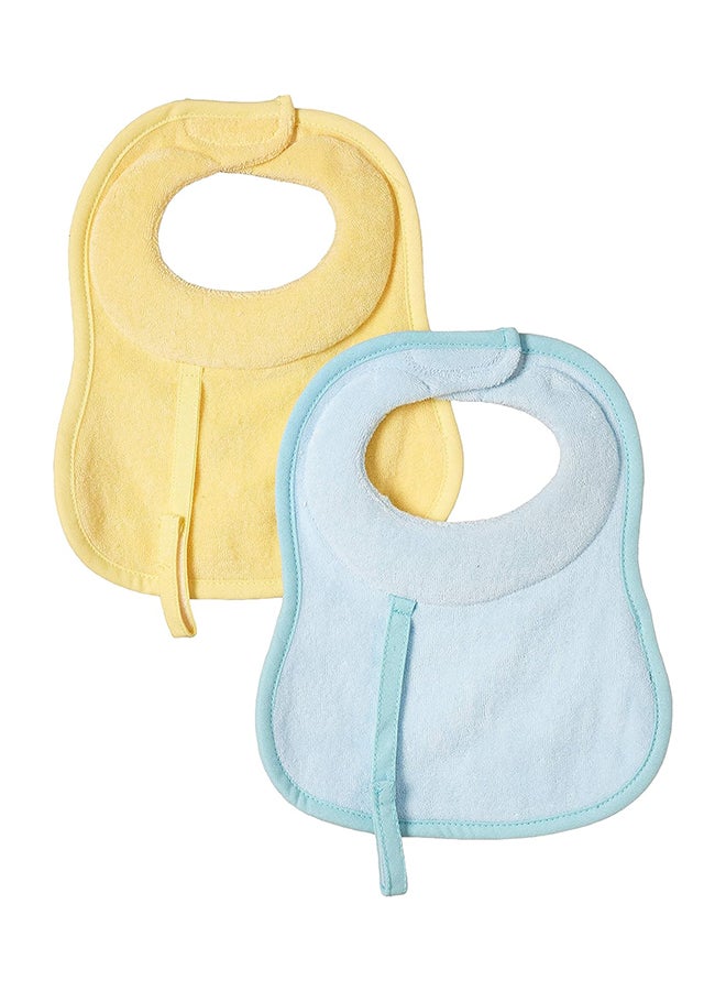 Chicco - Bib Set 2Pcs 0M+, Blue - Image 1