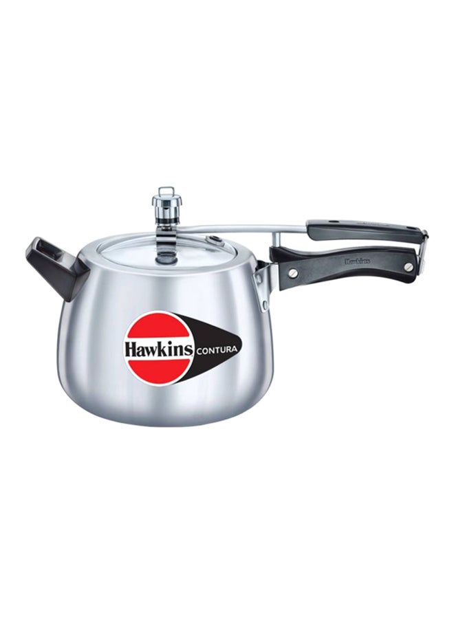 Hawkins Contura 4 Litre Aluminium Inner Lid Pressure Cooker, Handi Cooker (HC40) Silver/Black - pnsku/N19977264A/45/_/1739788836/94d47043-4de8-478c-bada-473de55de144