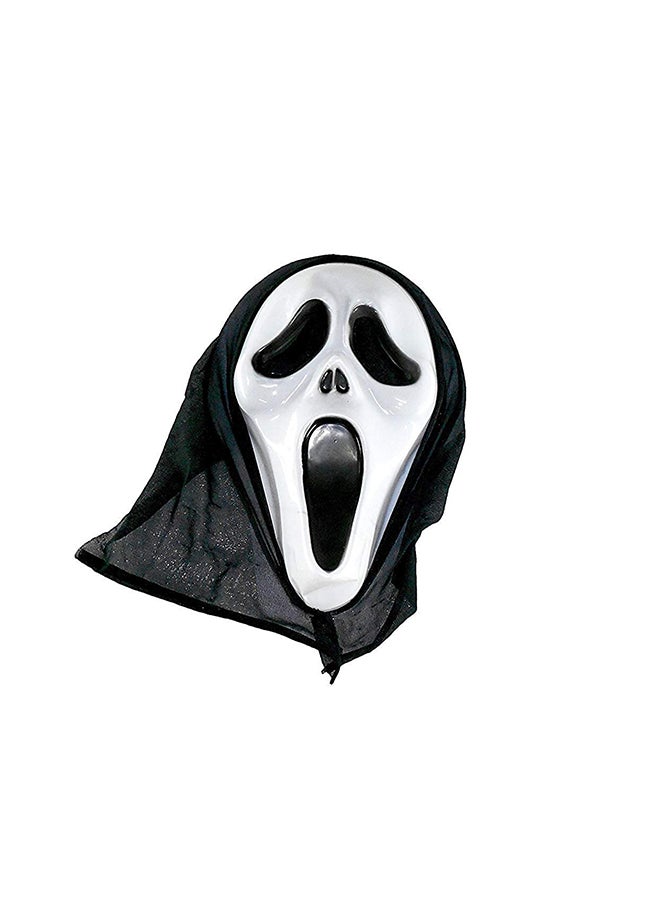 Skull Entire Head Mask Black And White Toy For 3+  Year Age Group Children - Image 4