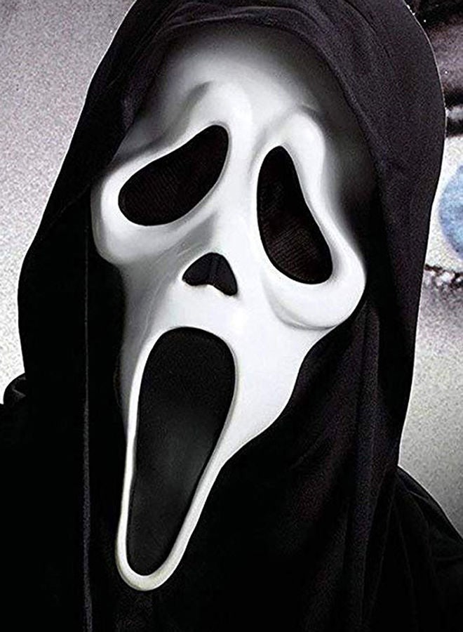 Skull Entire Head Mask Black And White Toy For 3+  Year Age Group Children - Image 3