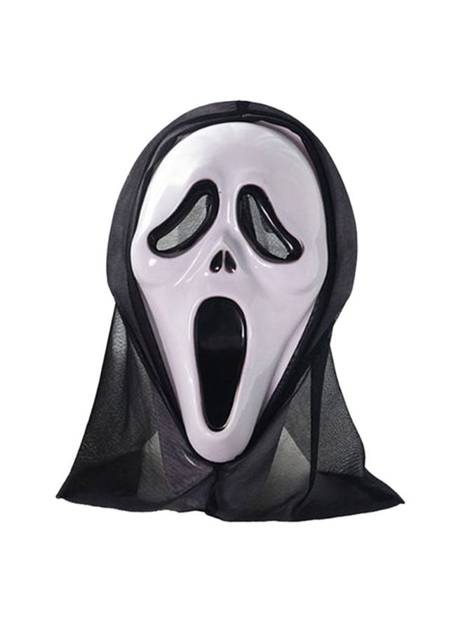 Skull Entire Head Mask Black And White Toy For 3+  Year Age Group Children - Image 1