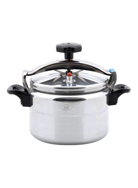 Aluminium Pressure Cooker 7L Silver 7Liters