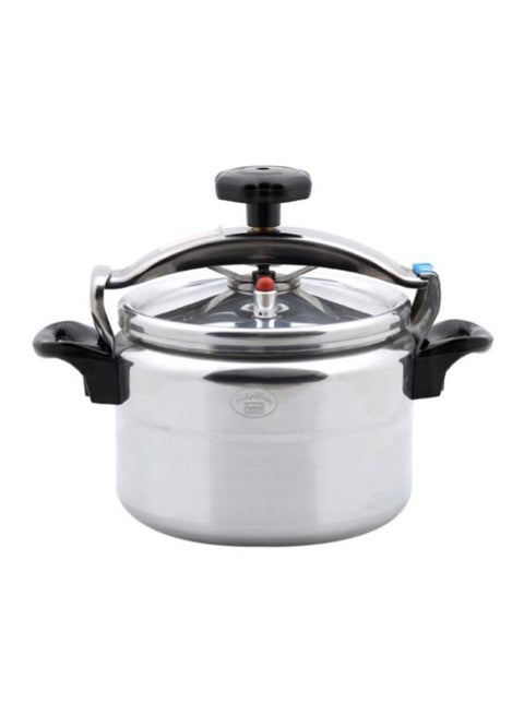 Aluminium Pressure Cooker 9L Silver/Black 9Liters
