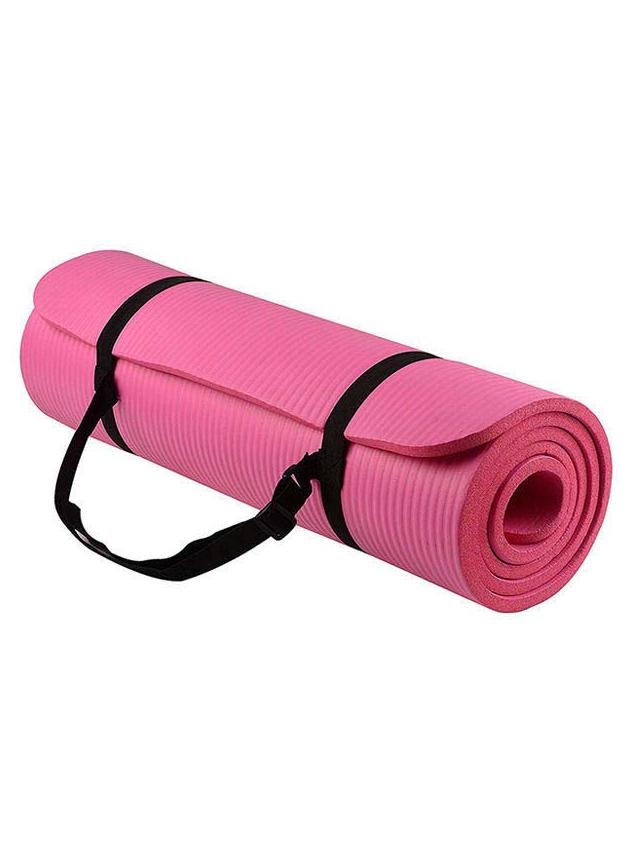 Anti-Tear Exercise Mat With Carrying Strap - Image 1