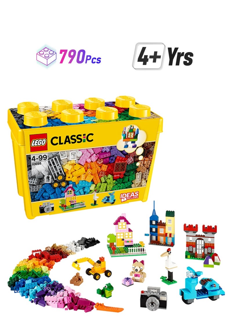 LEGO - 6102214 Large Creative Brick Box Classic 10698 790 4+ Years - Image 1