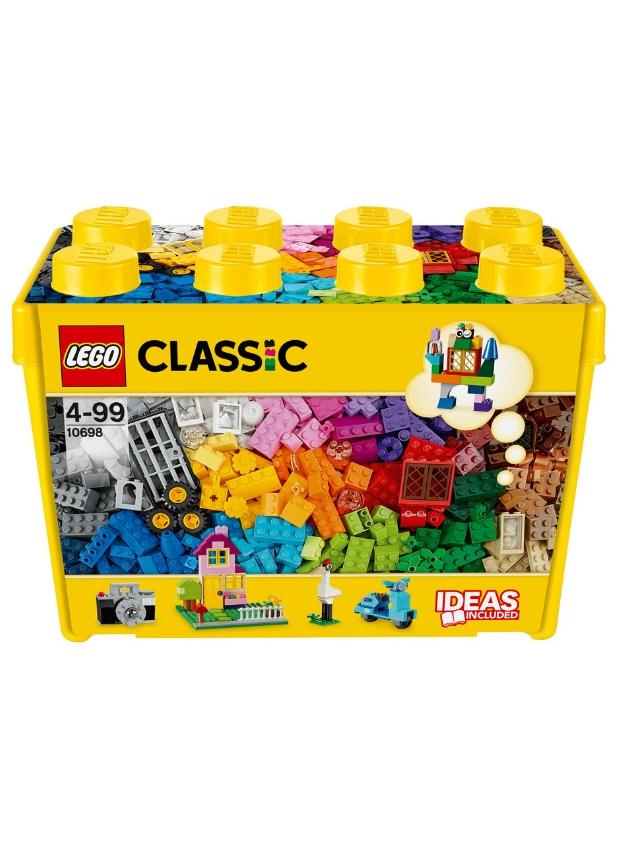 LEGO Classic Large Creative Brick Box Building Toy Set 10698 (Age 4-99, 790 Pieces) - Image 1