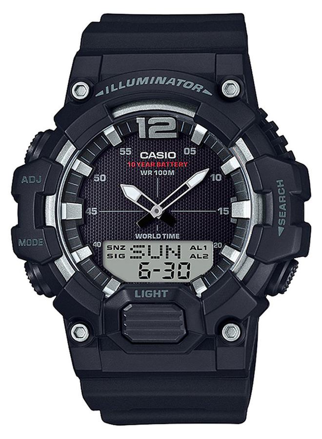 CASIO Men's Youth Series Analog & Digital Watch HDC-700-1AVDF - 49 mm - Black - Image 1