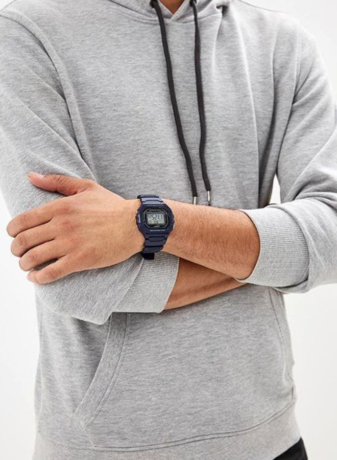 CASIO Men's Standard Collection Resin Digital Wrist Watch W-218H-2AVDF - Image 4