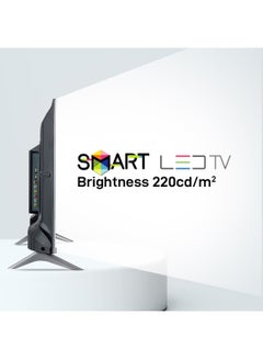 تلفزيون LED ذكي عالي الدقة مقاس 32 بوصة مع جهاز تحكم عن بعد ومنافذ HDMI وUSB ومقبس سماعة رأس ومدخل صوت للكمبيوتر الشخصي وواي فاي ونظام Android 13.0 مع مشاركة إلكترونية ويوتيوب وما إلى ذلك GLED3202SEHD أسود GLED3202SCHD أسود - pnsku/N20087408A/45/_/1716794292/181d70c4-bbe9-4b23-a86c-40ccbd51d853