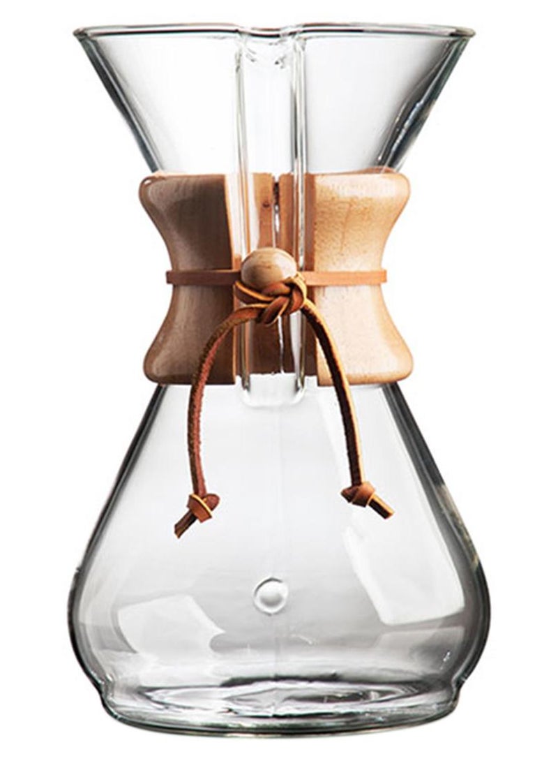 Chemex 8 Cup Classic Coffeemaker Clear 9.125x5inch - Image 1