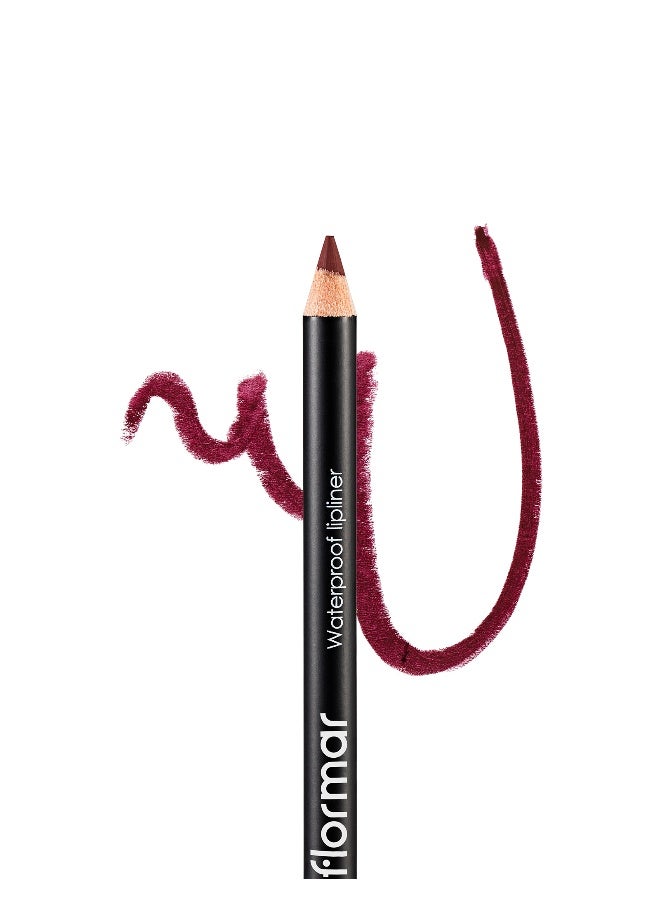 فلورمار قلم تحديد شفاه مضاد للماء 206 إيليغانت بوردو - Image 3