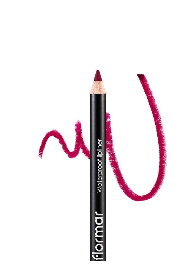 flormar Waterproof Lipliner – 217 Chic Crimson – Blendable, Long-Wear, Waterproof, Precise Tip, Smooth 217 Chic Crimson - Image 3