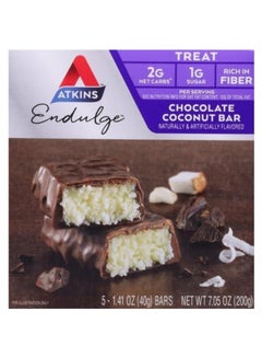 Endulge, Chocolate Coconut Bar, 5 Bars, Each 1.41 oz - pnsku/N20098167A/45/_/1740565838/30799a8d-c259-4b85-b124-1316b595ed89