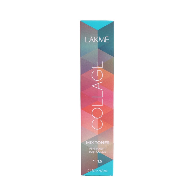LAKME Collage Mix Cream Hair Colour 0/02 Silver 60ml - Image 1