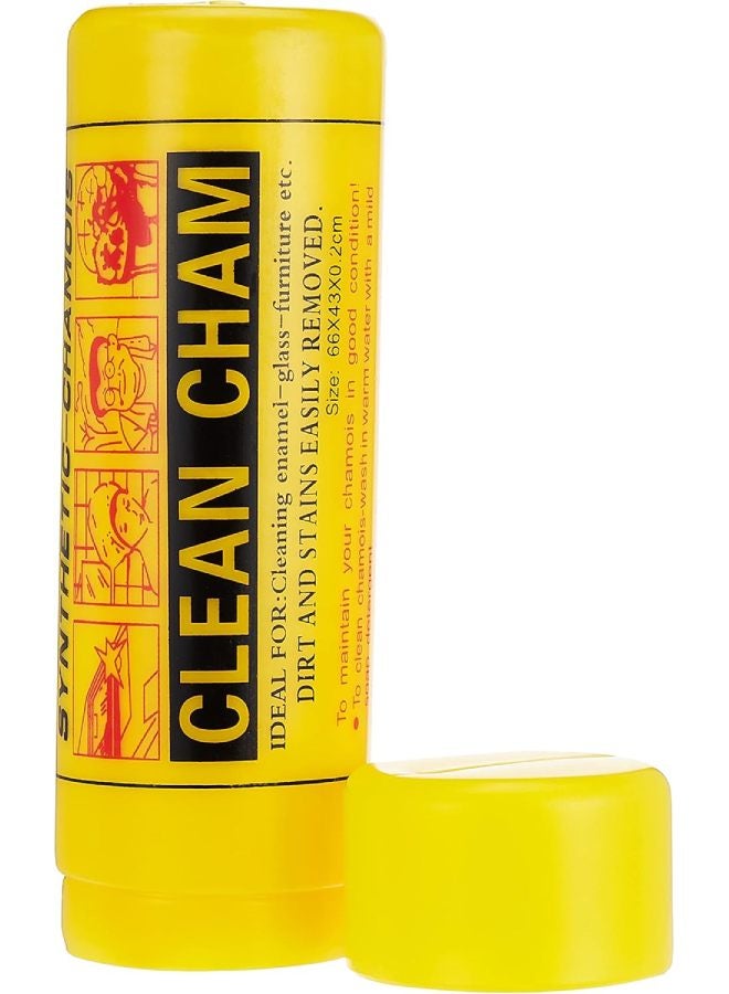 Generic - Clean Chamois Synthetic Cloth, CC-357 Yellow 66x43x0.2cmcm - Image 1