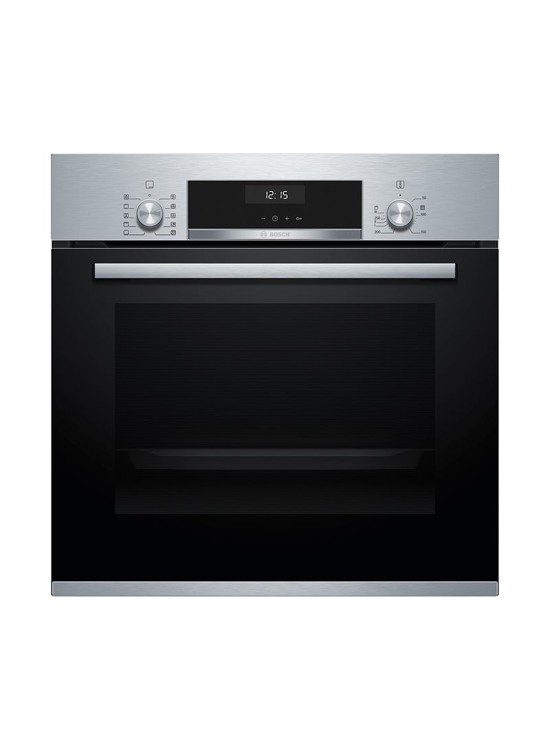BOSCH Built-In Oven with 3D HotAir and SoftClose Door, 60 cm 66 L 3300 W HBJ538ES0M Stainless Steel - Image 1