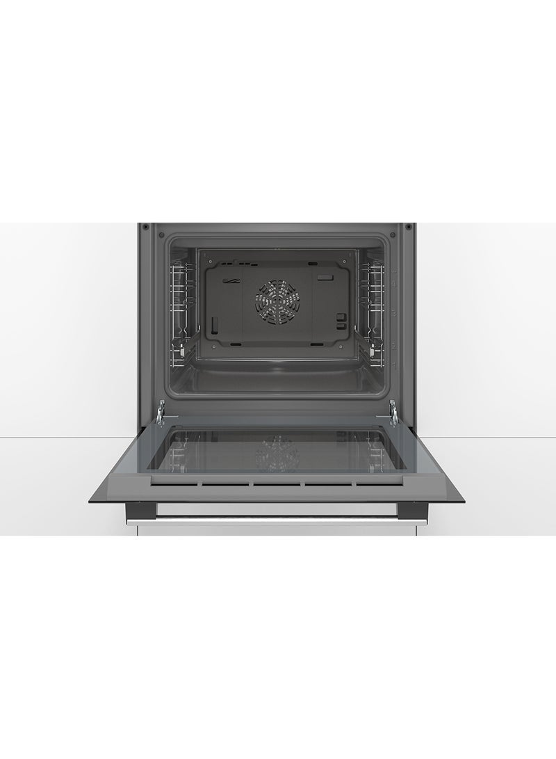 BOSCH Built-In Oven with 3D HotAir and SoftClose Door, 60 cm 66 L 3300 W HBJ538ES0M Stainless Steel - Image 2