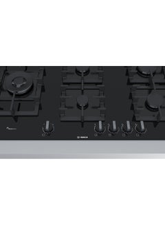 BOSCH Gas Hob with Dual Flame Power Burner, 90 cm, with Five Powerful High-Efficiency Gas Burners PPS9A6B90M Black  - Image 2